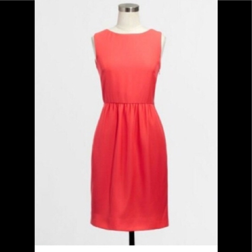 🌺 Precious bright coral J. Crew Shift!